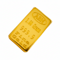 1.00 Grams 999.9 Fine Solid 24Kt Gold Certified Bullion Ingot Bar ABM Certifier