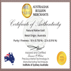 Gold Nugget Australian 0.33 grams Natural Native Hand Prospected High Quality