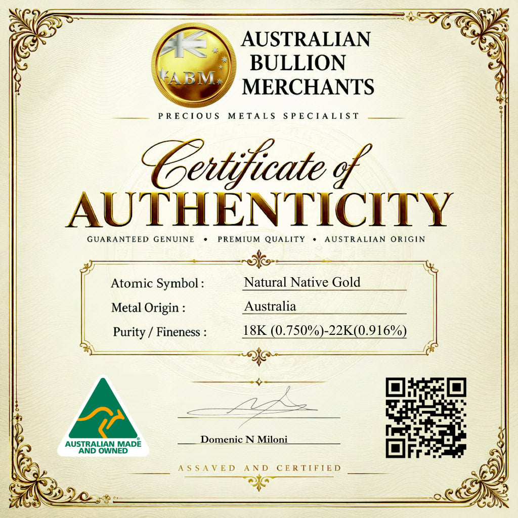 Gold Nugget Australian 0.55 grams Natural Native Hand Prospected High Quality