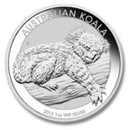 1 Oz Silver 999 Australian Koala 2012 Perth Mint Bullion Coin in Capsule