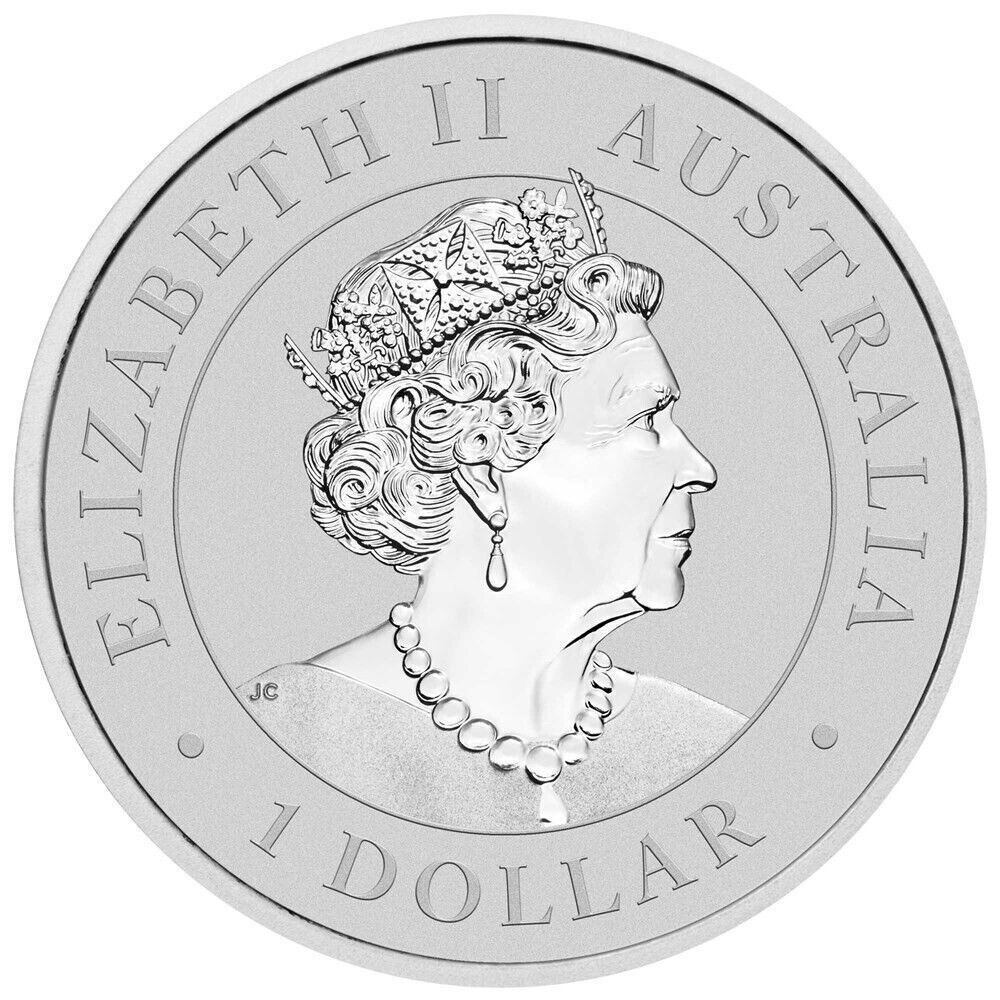 Silver Coin 1 Oz 999 Fine Bullion 2011 Australian Koala & Baby Perth Mint