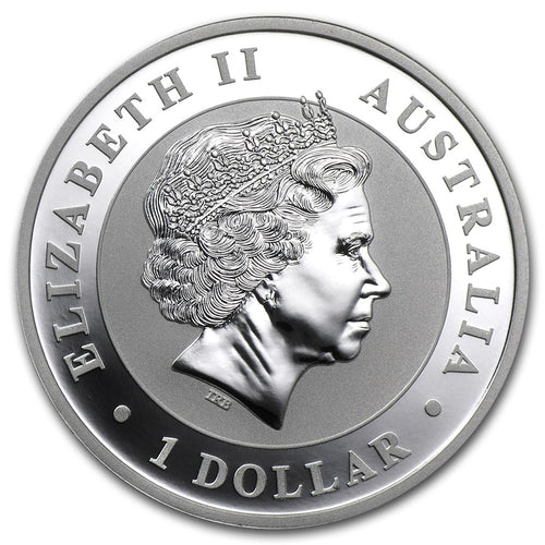 1 Oz 999 Silver 2013 Australia Kookaburra Perth Mint Snake Privy Bullion Coin