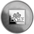 1 Oz 999.0 PAMP Swiss Fine Silver Bullion Round Coin Minted in the USA