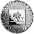 1 Oz 999.0 PAMP Swiss Fine Silver Bullion Round Coin Minted in the USA