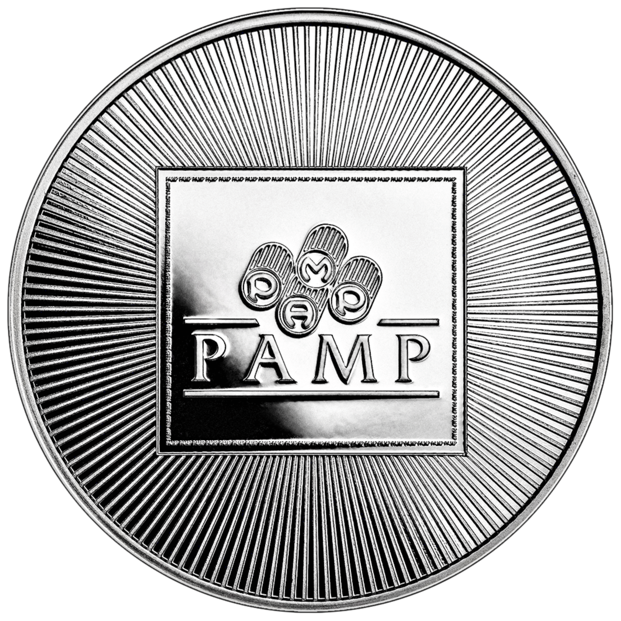 1 Oz 999.0 PAMP Swiss Fine Silver Bullion Round Coin Minted in the USA
