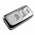 Silver Ingot Bar 200 Grams 999.5 Fine Grade Certified Bullion Hand Poured