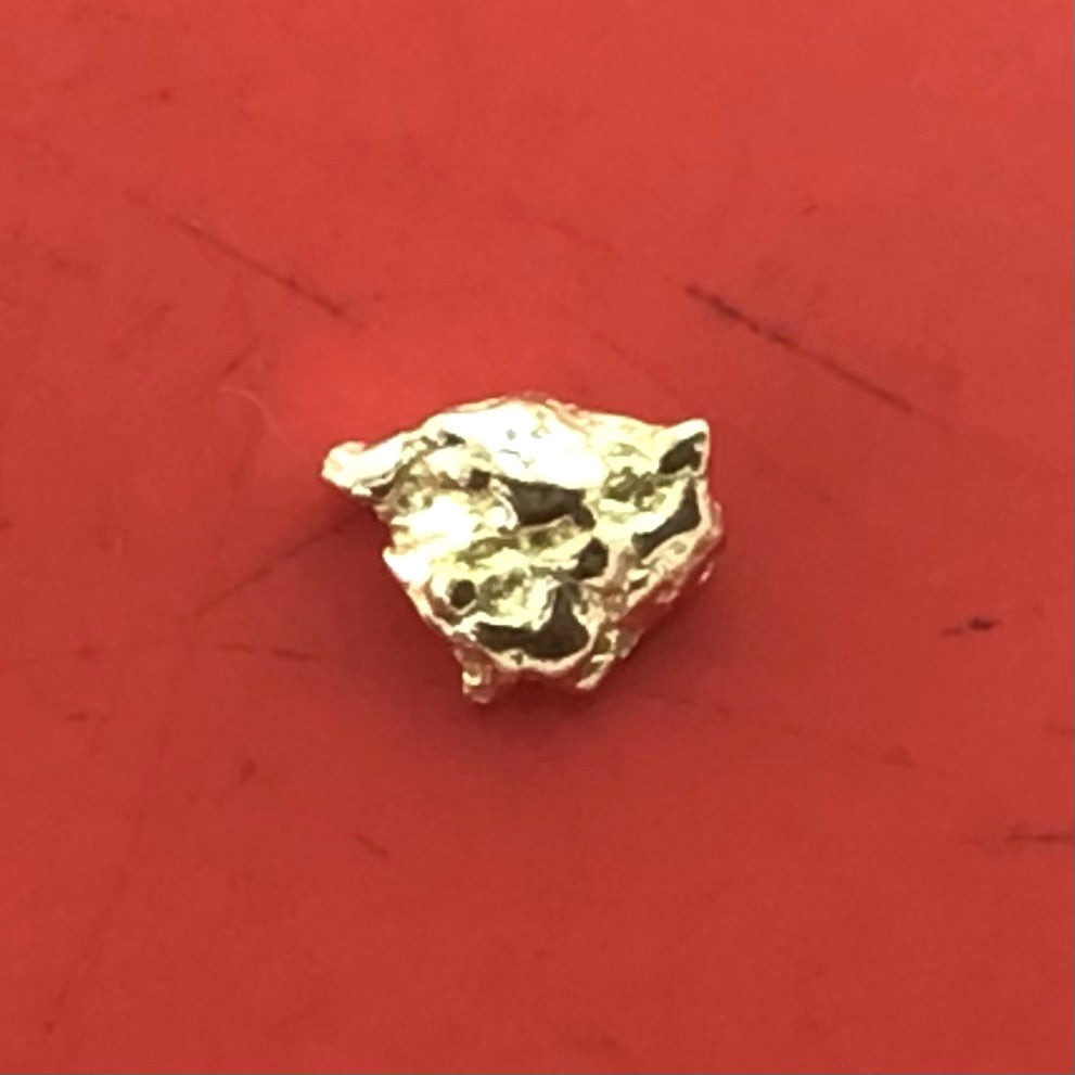 Gold Nugget Australian 0.33 grams Natural Native Hand Prospected High Quality