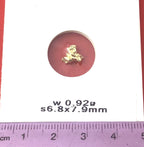 Gold Nugget Australian 0.92 grams Natural Native Hand Prospected High Quality