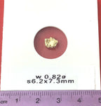 Gold Nugget Australian 0.82 grams Natural Native Hand Prospected High Quality