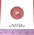 Gold Nugget Australian 0.51 grams Natural Native Hand Prospected High Quality