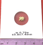 Gold Nugget Australian 0.79 grams Natural Native Hand Prospected High Quality