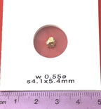 Gold Nugget Australian 0.55 grams Natural Native Hand Prospected High Quality