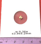 Gold Nugget Australian 0.36 grams Natural Native Hand Prospected High Quality