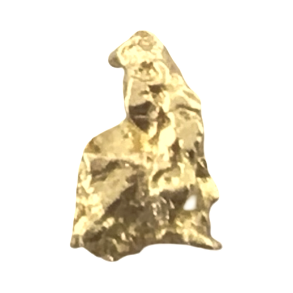 Gold Nugget Australian 0.48 grams Natural Native Hand Prospected High Quality
