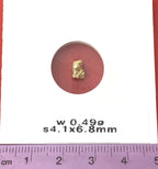 Gold Nugget Australian 0.49 grams Natural Native Hand Prospected High Quality