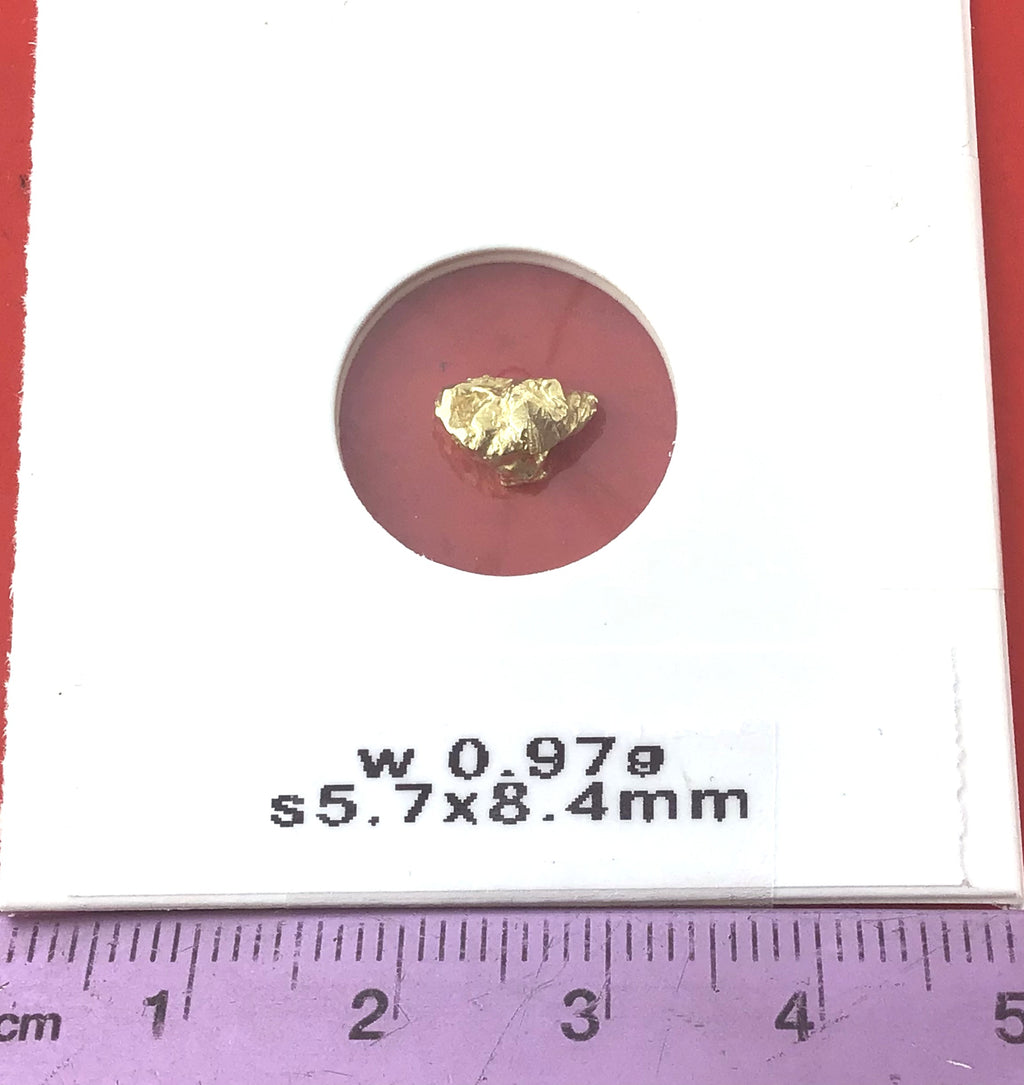 Gold Nugget Australian 0.69 grams Natural Native Hand Prospected High Quality