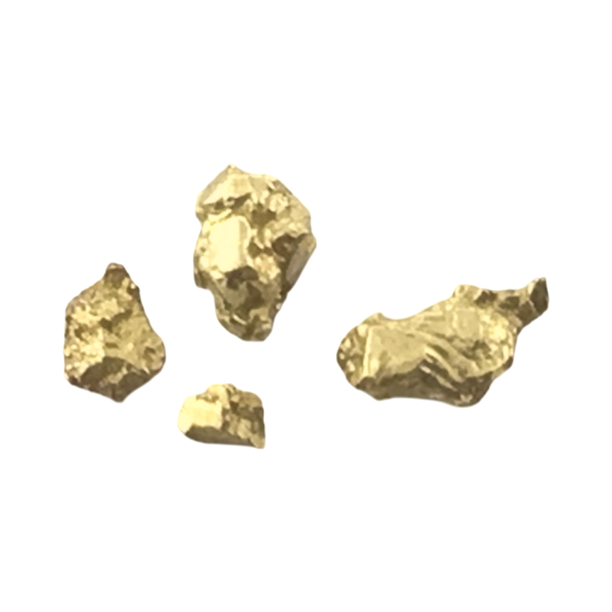 Gold Nugget Australian 0.53 grams 4 pieces Natural Native Hand Prospected High Quality