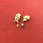 Gold Nugget Australian 0.51 grams 4 pieces Natural Native Hand Prospected High Quality