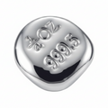 Silver Ingot Bar 1/4 Oz 999.5 Fine Certified Bullion Grade Hand Poured