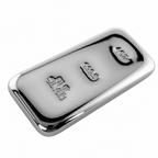 4 Troy Oz 999.5 Fine Silver Certified Bullion Grade Ingot Bar Hand Poured