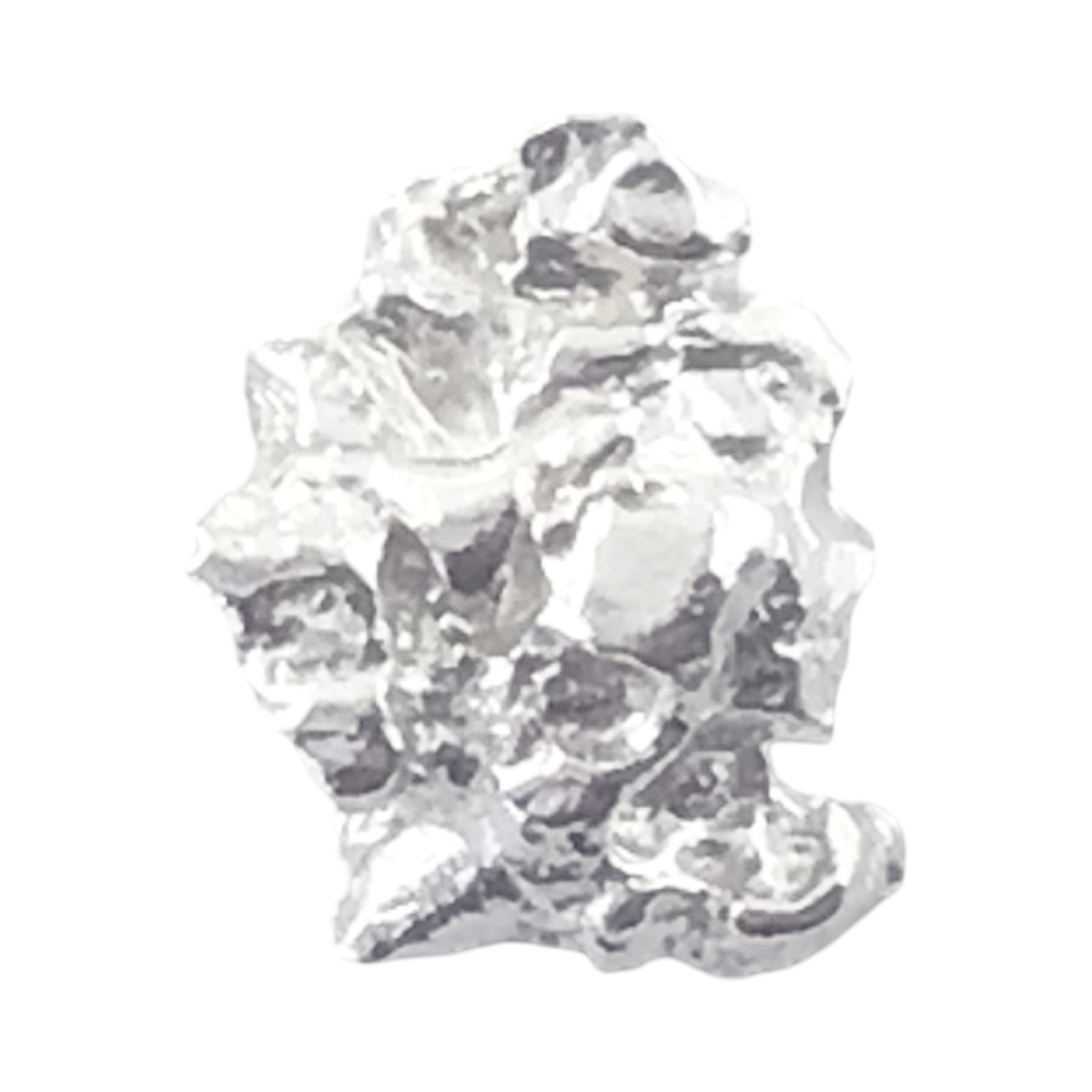 Australian Silver Nugget 1.79 grams Natural Native Prospected High Quality