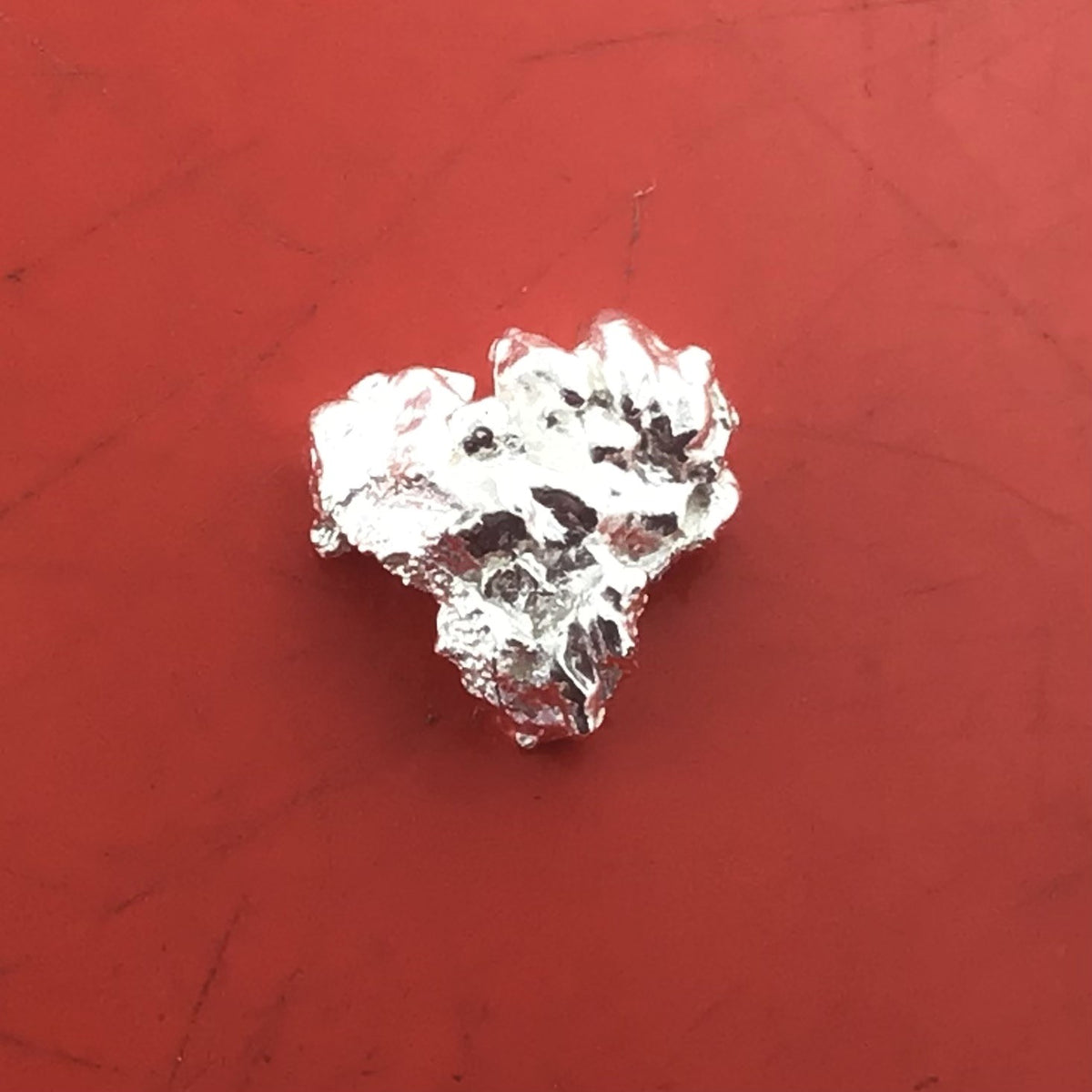 Australian Silver Nugget 1.58 grams Natural Native Prospected High Quality