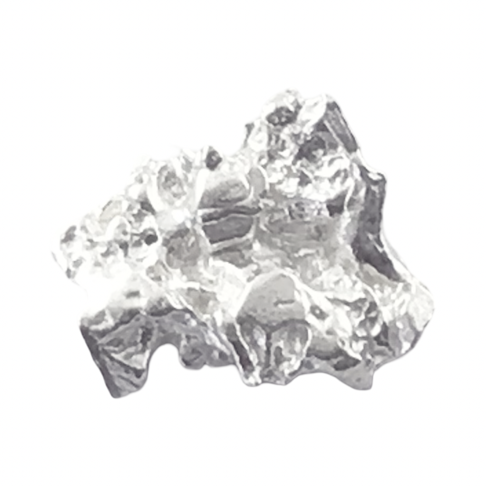 Australian Silver Nugget 1.20 grams Natural Native Prospected High Quality