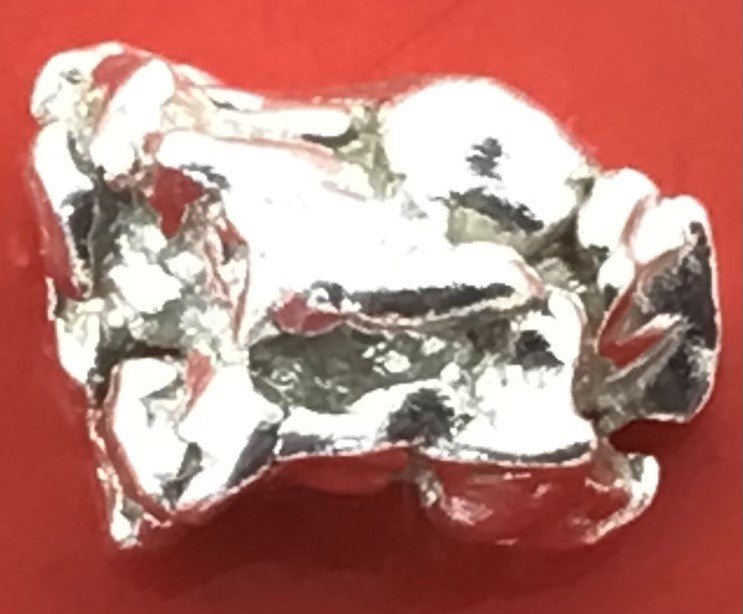 Australian Silver Nugget 2.14 grams Natural Native Prospected High Quality