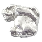 Australian Silver Nugget 1.12 grams Natural Native Prospected High Quality