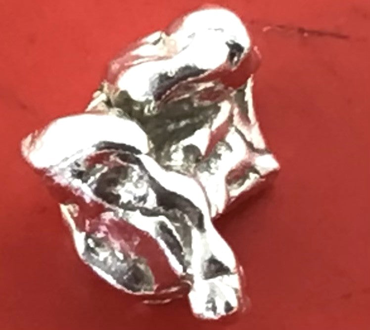 Australian Silver Nugget 1.03 grams Natural Native Prospected High Quality