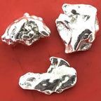Australian Silver Nugget 0.68 grams 3 Pieces Natural Native Prospected High Quality