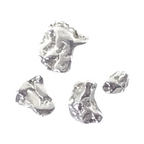 Australian Silver Nugget 0.7 grams 4 Pieces Natural Native Prospected High Quality