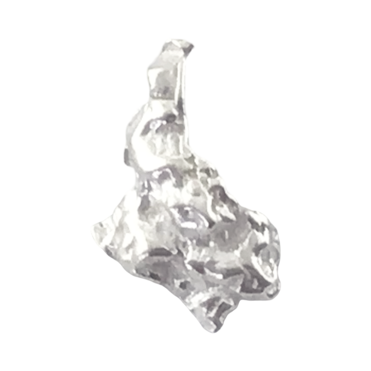 Australian Silver Nugget 0.5 grams Natural Native Prospected High Quality