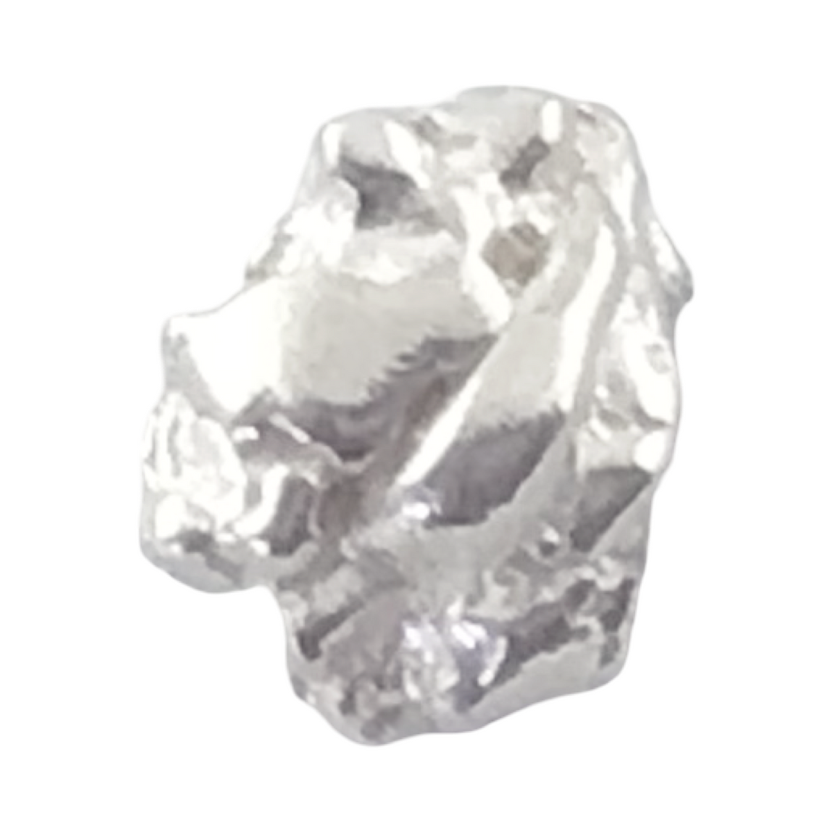 Australian Silver Nugget 0.58 grams Natural Native Prospected High Quality