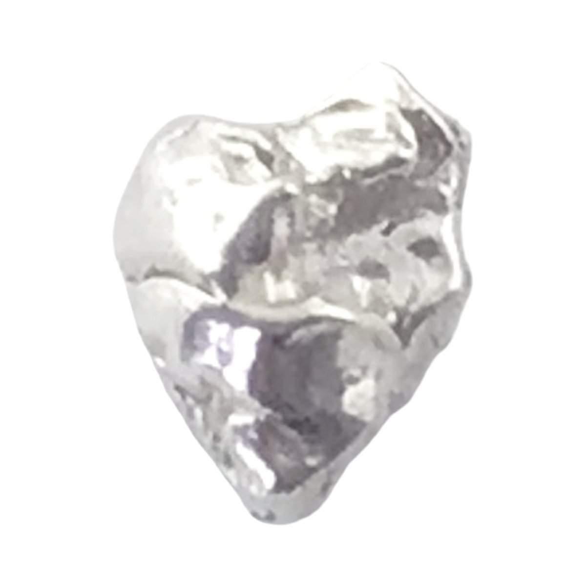 Australian Silver Nugget 1.03 grams Natural Native Prospected High Quality