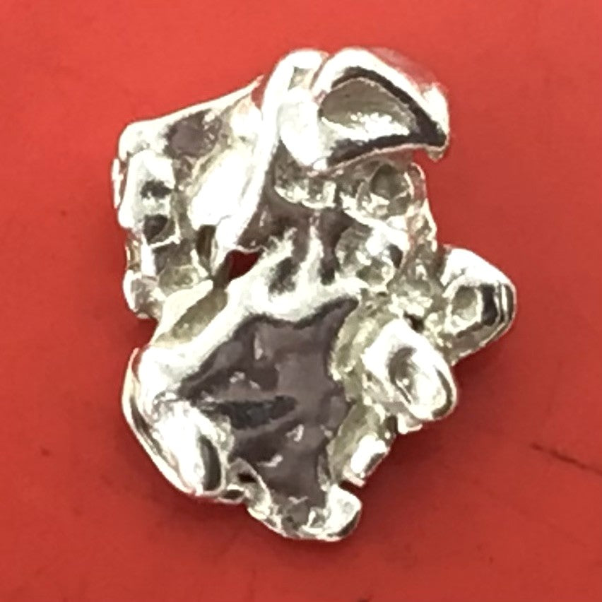 Australian Silver Nugget 0.61 grams Natural Native Prospected High Quality
