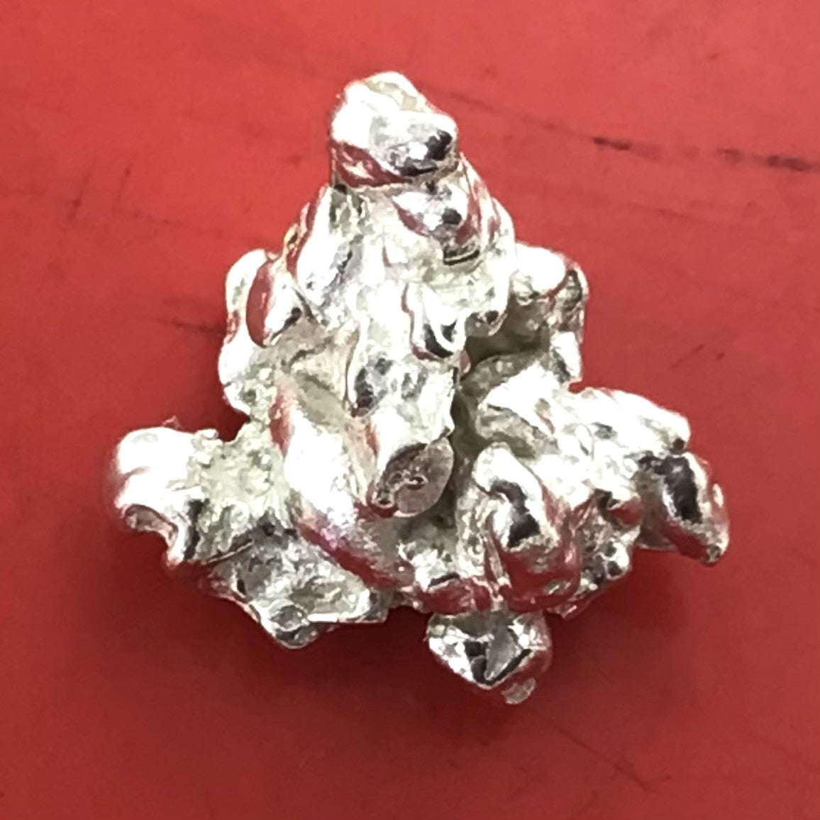 Australian Silver Nugget 3.54 grams Natural Native Prospected High Quality