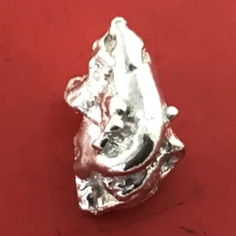 Australian Silver Nugget 1.77 grams Natural Native Prospected High Quality