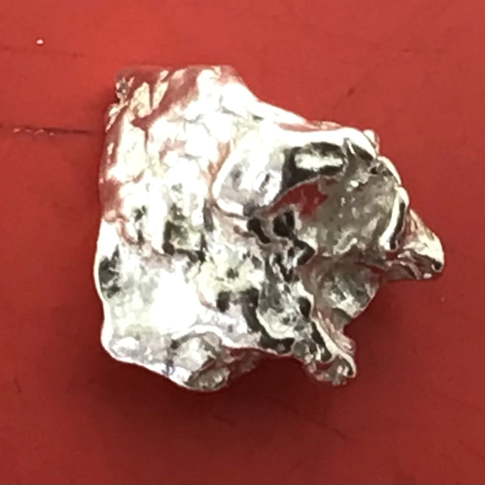 Australian Silver Nugget 2.60 grams Natural Native Prospected High Quality