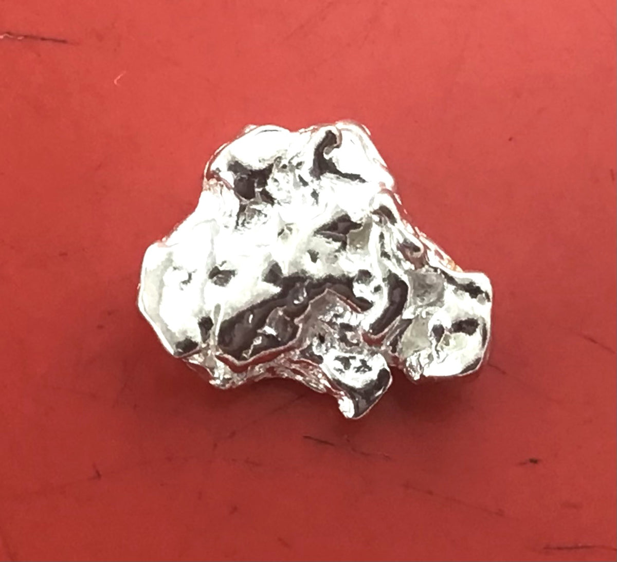 Australian Silver Nugget 1.71 grams Natural Native Prospected High Quality