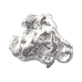 Australian Silver Nugget 1.71 grams Natural Native Prospected High Quality