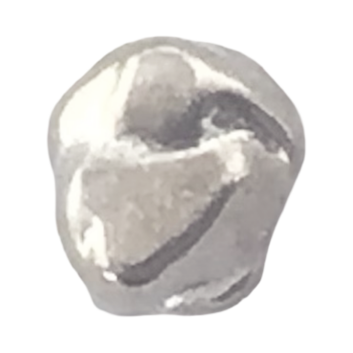 Australian Silver Nugget 0.54 grams Natural Native Prospected High Quality