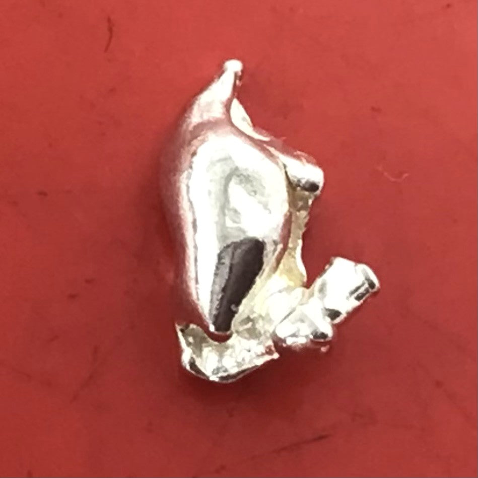 Australian Silver Nugget 0.53 grams Natural Native Prospected High Quality