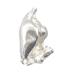 Australian Silver Nugget 0.53 grams Natural Native Prospected High Quality