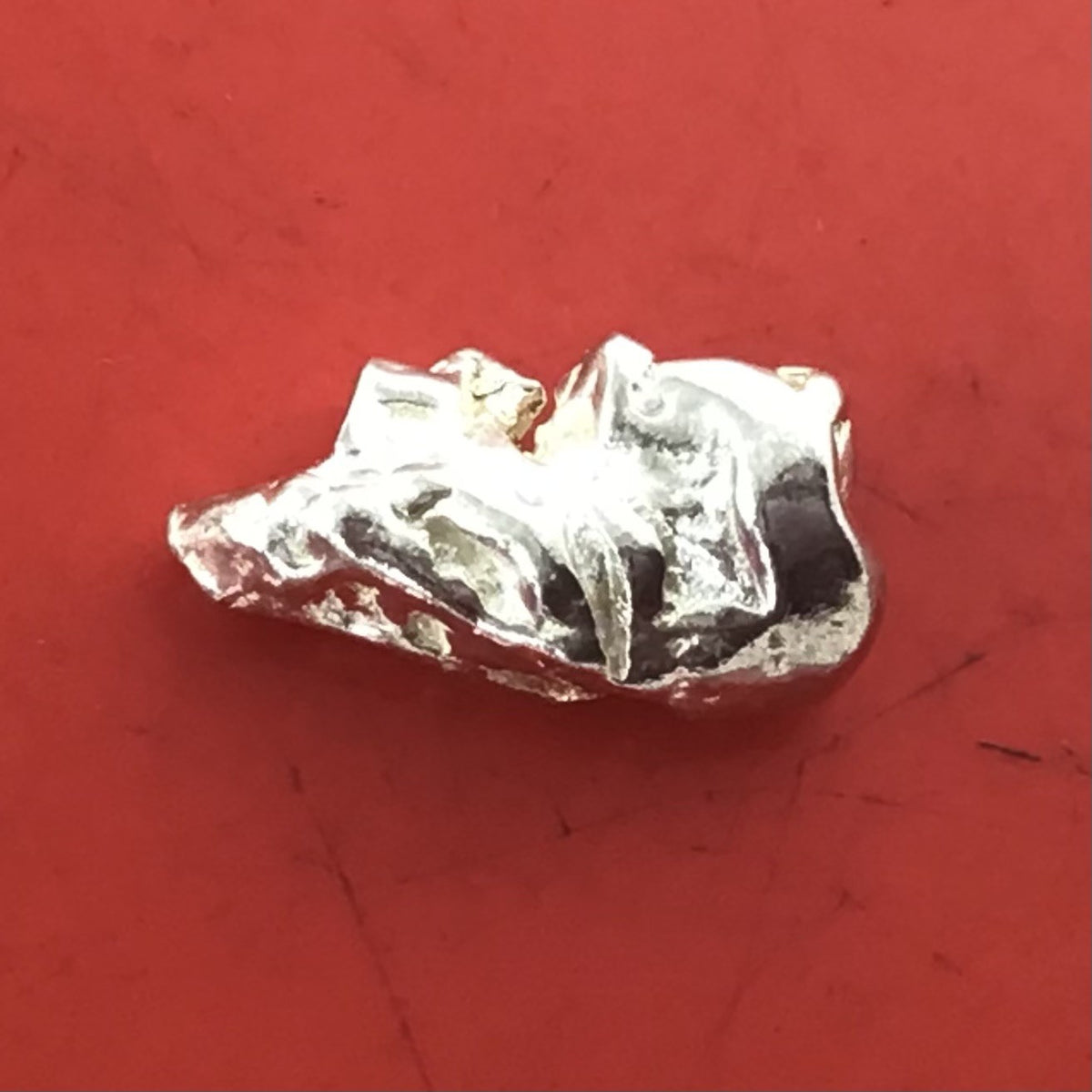 Australian Silver Nugget 1.28 grams Natural Native Prospected High Quality