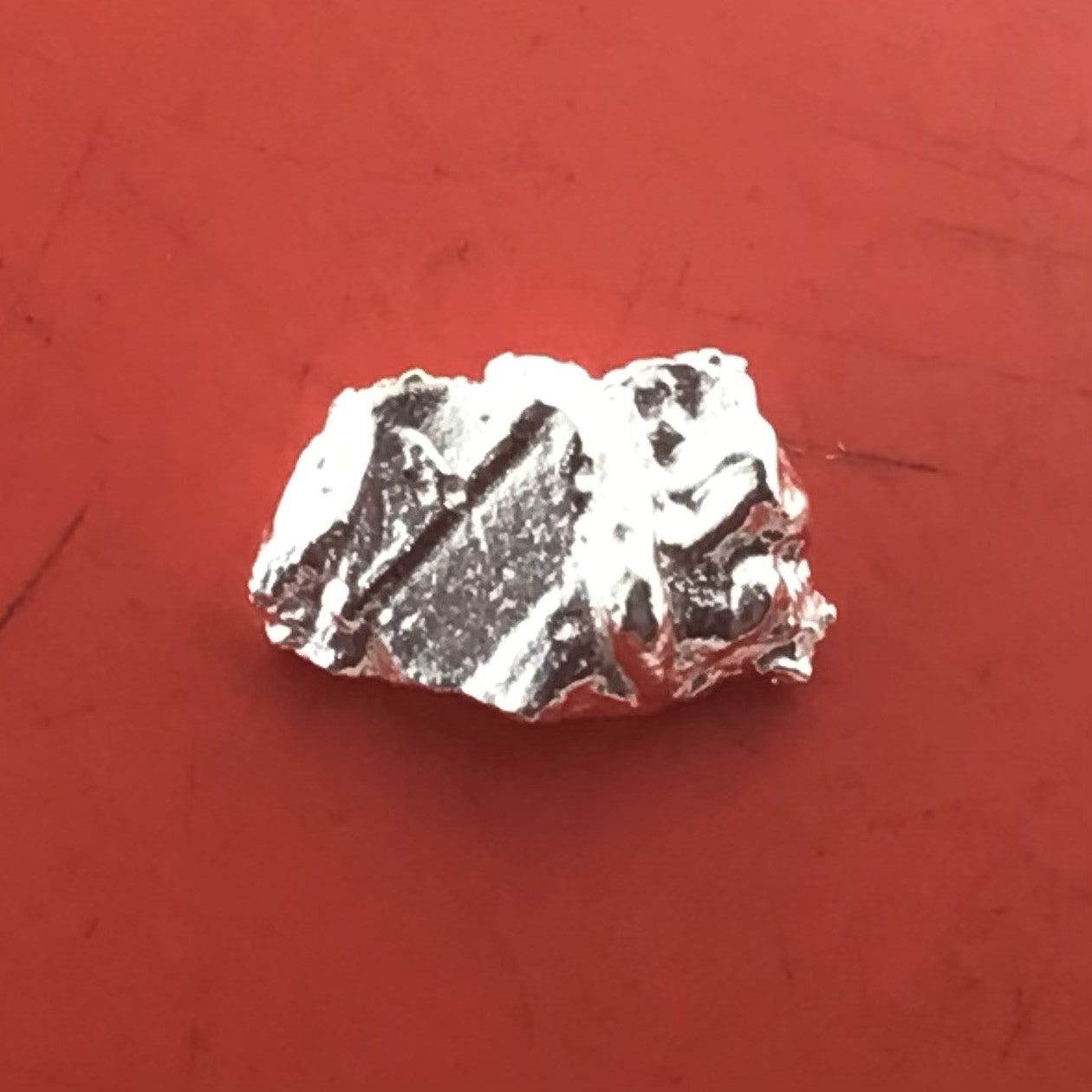 Australian Silver Nugget 2.09 grams Natural Native Prospected High Quality