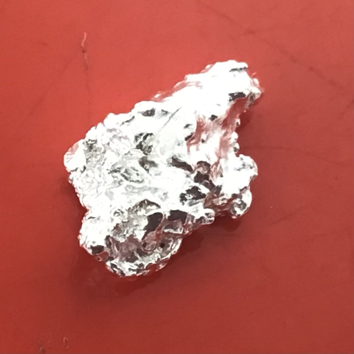Australian Silver Nugget 1.17 grams Natural Native Prospected High Quality