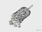Australian Silver Nugget 0.70 grams 3 Pieces Natural Native Prospected High Quality